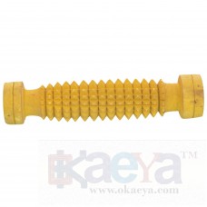 OkaeYa Acupressure Half Foot Roller Wooden